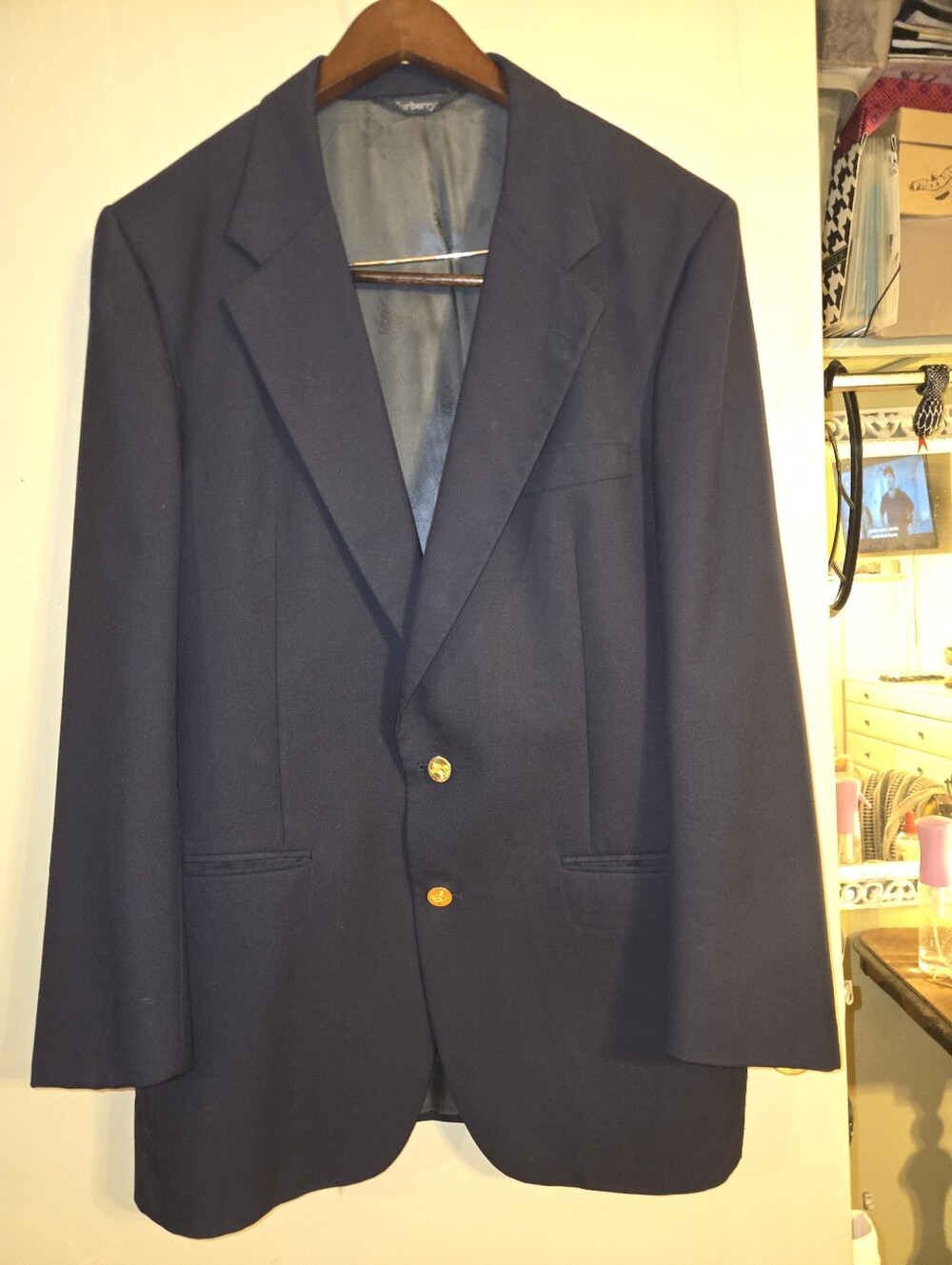 Burberry Mens Suit Jacket